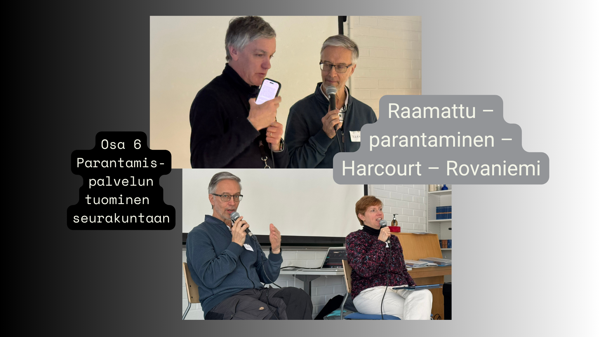 Osa 6 Parantamispalvelun tuominen seurakuntkaan