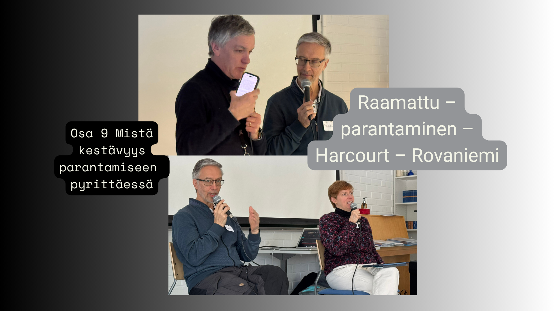 Osa 9 Mistä kestävyys parantaimseen pyrittäessä